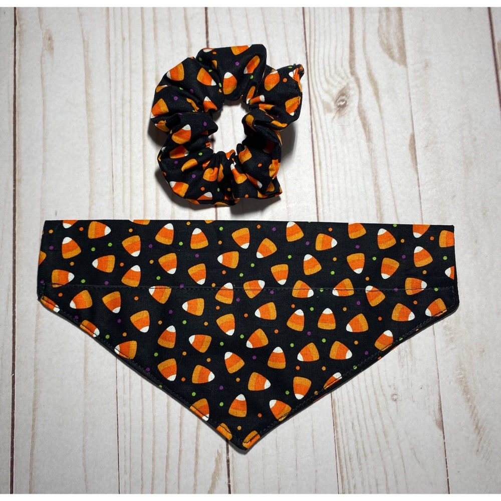 Dog Bandana & Scrunchie set Small
